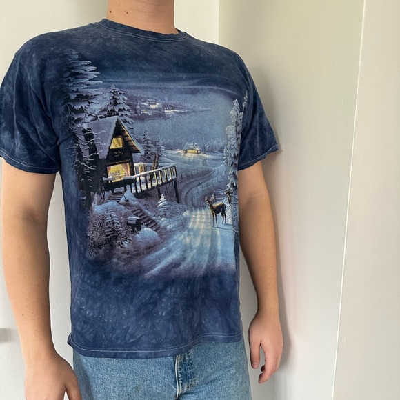 Vintage Winter Nature shirt - Picture 3 of 4